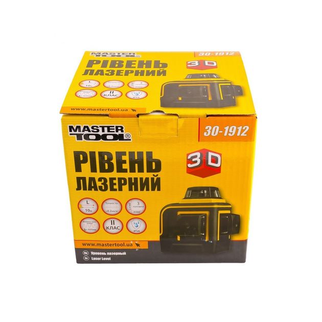 Уровень лазерный MASTERTOOL H360+ 3 головки RED 10 м, сумка 30-1912, фото , изображение 8 | SNABZHENIE.com.ua Уровень лазерный MASTERTOOL H360+ 3 головки RED 10 м, сумка 30-1912, фото , изображение 8 | SNABZHENIE.com.ua