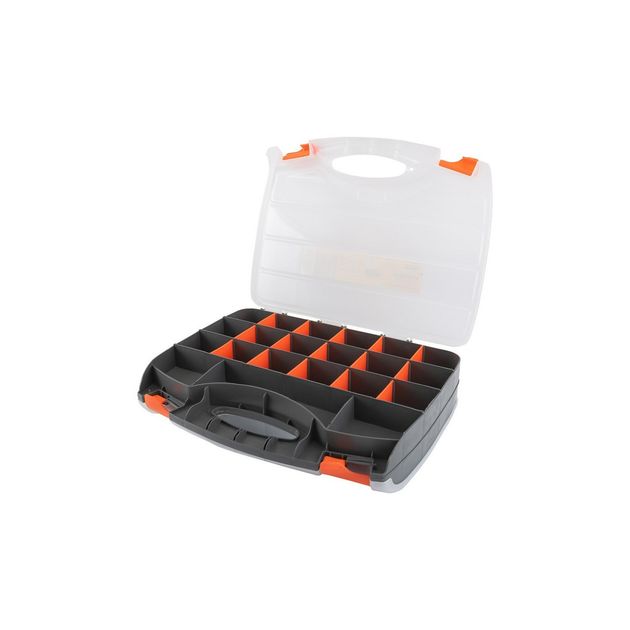 Органайзер с ручкой 30 секций MASTERTOOL 79-3130 (380х290х80 мм), фото , изображение 4 | SNABZHENIE.com.ua Органайзер с ручкой 30 секций MASTERTOOL 79-3130 (380х290х80 мм), фото , изображение 4 | SNABZHENIE.com.ua