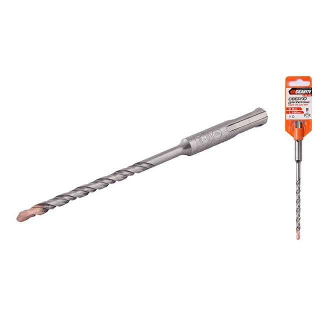 Сверло GRANITE SDS-PLUS S4 6х160 мм 0-06-160, фото  | SNABZHENIE.com.ua