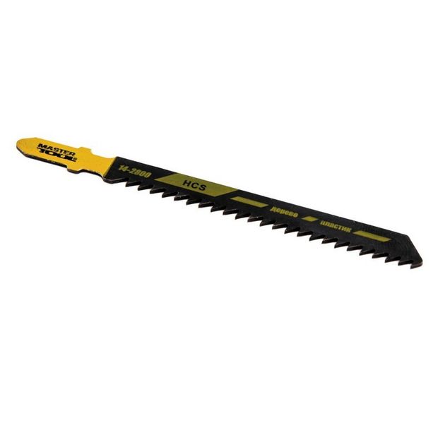 Полотно пильное MASTERTOOL для лобзика по дереву 5 шт, 100 мм, фото  | SNABZHENIE.com.ua