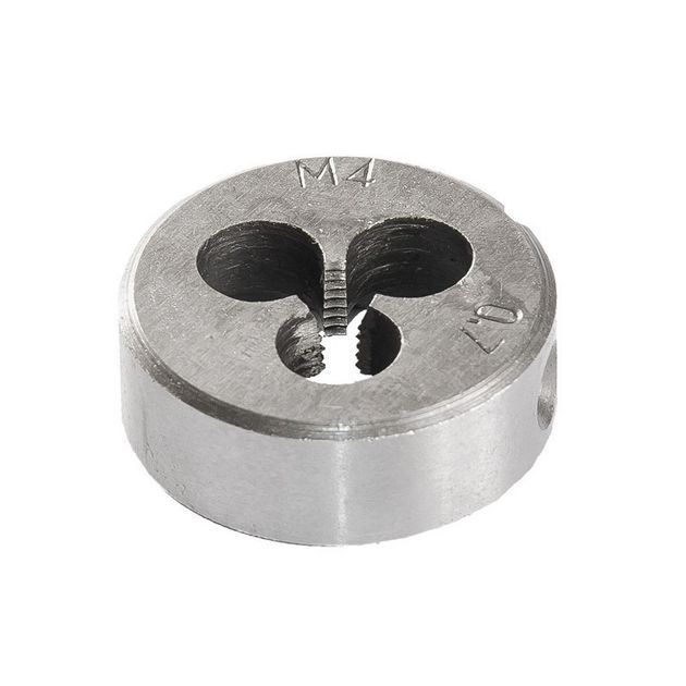 Плашка для нарізання різьби MASTERTOOL M4х0.7 мм 15-0041, фото  | SNABZHENIE.com.ua