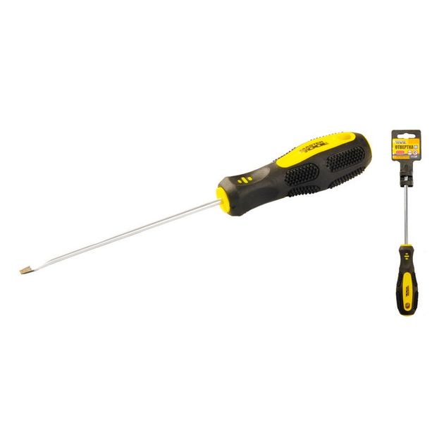 Отвёртка плоская MASTERTOOL SL3х100 мм 48-5310, фото  | SNABZHENIE.com.ua
