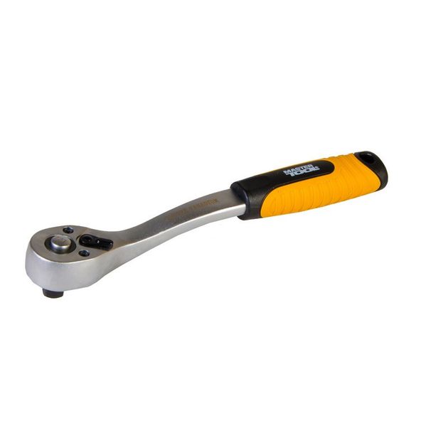 Гнутая трещотка MASTERTOOL 3/8" 72 звена 78-0121, фото  | SNABZHENIE.com.ua