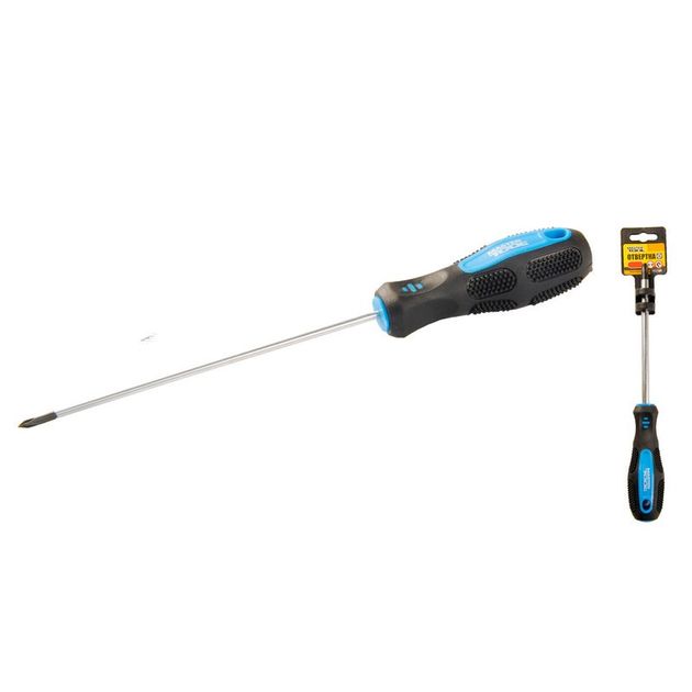 Отвёртка крестовая MASTERTOOL РН0х125 мм, фото  | SNABZHENIE.com.ua