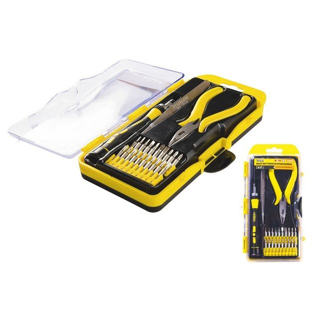Набір викруток та інструментів MASTERTOOL 23 ел точних 40-0166, фото  | SNABZHENIE.com.ua