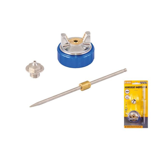 Форсунки LVLP MASTERTOOL Ø1.4 мм 81-8694, фото  | SNABZHENIE.com.ua