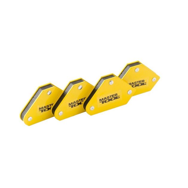 Набір магнітів для зварювання MASTERTOOL 4 кг 45°/90°/135° 81-0204, фото  | SNABZHENIE.com.ua