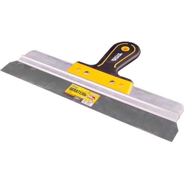 Шпатель MASTERTOOL AL-PROFI 350x35 мм с ручкой TPR 19-5235, фото  | SNABZHENIE.com.ua
