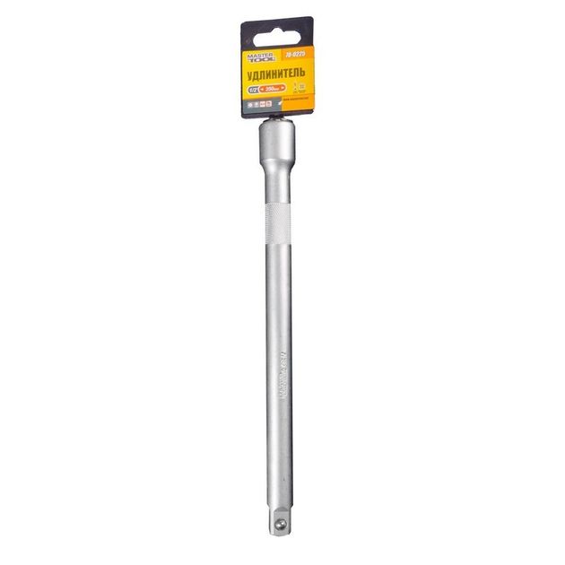 Удлинитель MASTERTOOL 1/2" 250 мм CRV 78-0225, фото , изображение 2 | SNABZHENIE.com.ua Удлинитель MASTERTOOL 1/2" 250 мм CRV 78-0225, фото , изображение 2 | SNABZHENIE.com.ua
