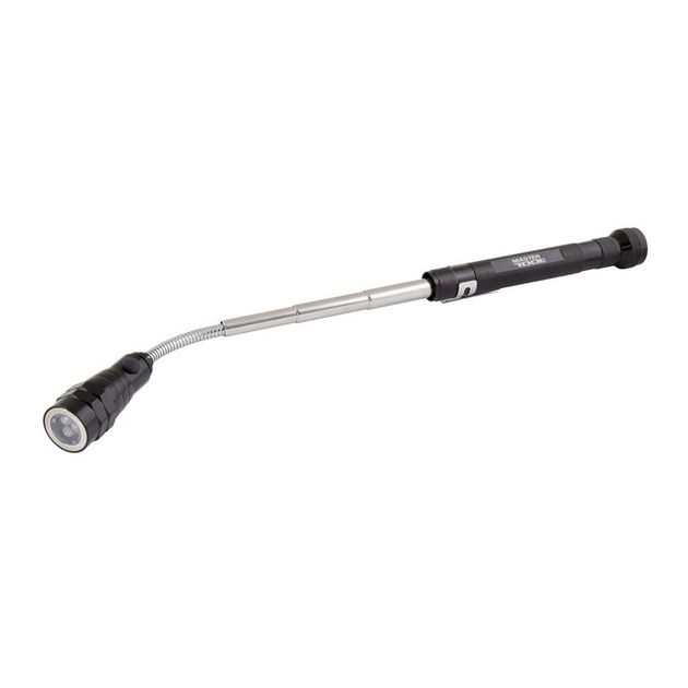 Фонарик магнітний телескопічний MASTERTOOL 175-582 мм, два магніта, 3xLED 94-0820, фото , зображення 2 | SNABZHENIE.com.ua Фонарик магнітний телескопічний MASTERTOOL 175-582 мм, два магніта, 3xLED 94-0820, фото , зображення 2 | SNABZHENIE.com.ua