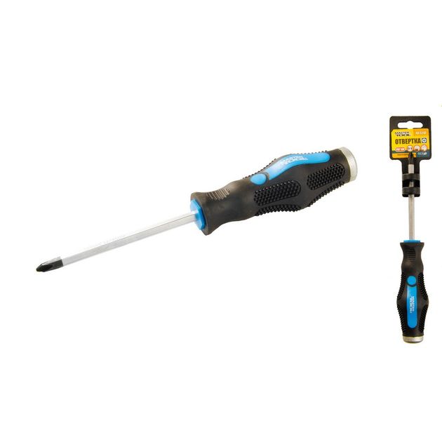 Отвёртка MASTERTOOL РН2х100 мм ударная 49-5210, фото  | SNABZHENIE.com.ua