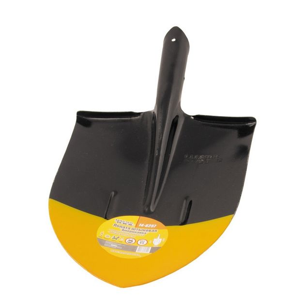 Штыковая лопата MASTERTOOL 240х290х425 мм черно-желтая 0.9 кг, фото  | SNABZHENIE.com.ua
