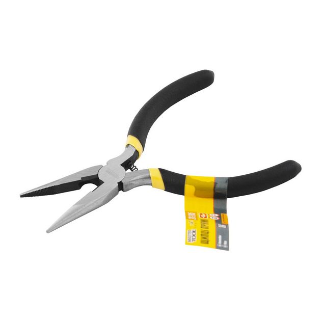 Щипці прямі MASTERTOOL 135 мм C45 HRC 45~55 21-2115, фото  | SNABZHENIE.com.ua