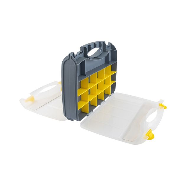 Органайзер двусторонний MASTERTOOL 15 секций + 10 лотков 79-3131, фото , изображение 7 | SNABZHENIE.com.ua Органайзер двусторонний MASTERTOOL 15 секций + 10 лотков 79-3131, фото , изображение 7 | SNABZHENIE.com.ua