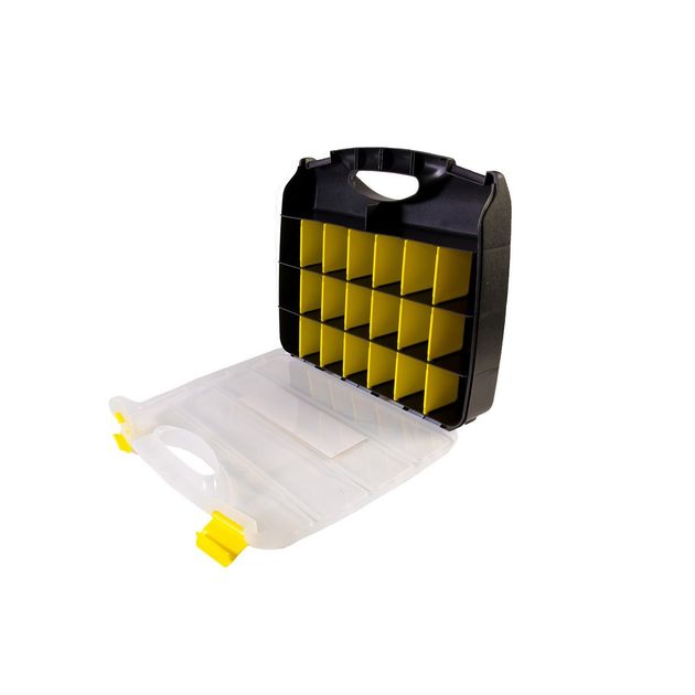 Органайзер с ручкой MASTERTOOL 21 секция 79-3127 (380х310х70 мм), фото  | SNABZHENIE.com.ua