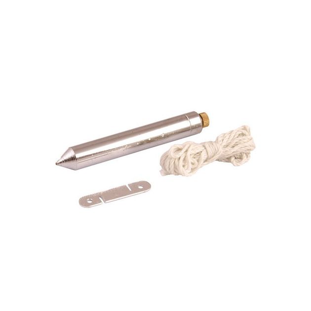 Отвіс будівельний MASTERTOOL циліндричний 100 г 30-0604, фото  | SNABZHENIE.com.ua