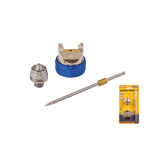 Комплект форсунок к HVLP MASTERTOOL Ø1.4 мм 81-8684, фото  | SNABZHENIE.com.ua