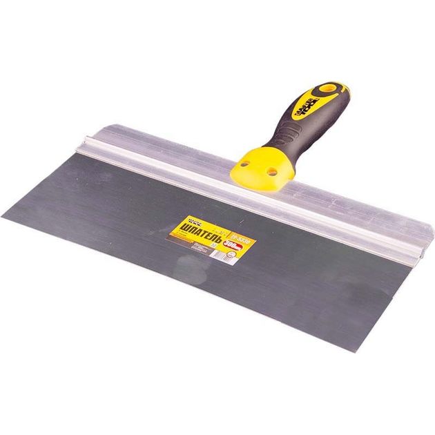 Шпатель MASTERTOOL AL-PROFI 300x85 мм TPR ручка ударный, фото  | SNABZHENIE.com.ua