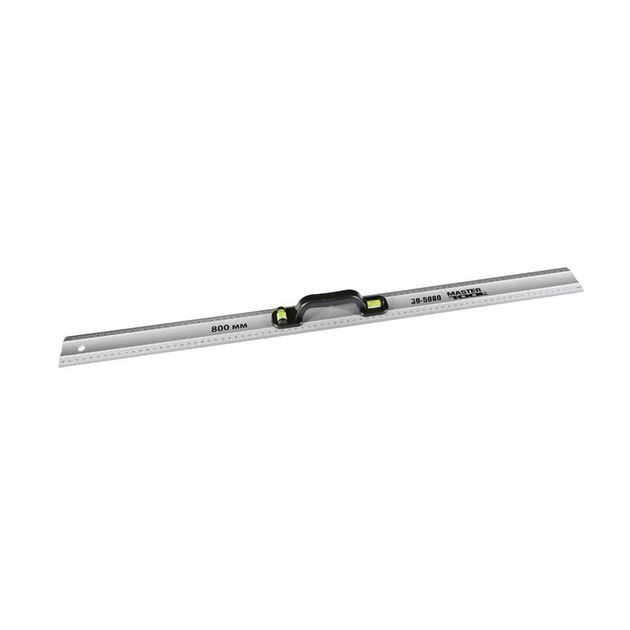 Линейка строительная MASTERTOOL 80 см с ручкой 2 капсулы 39-5080, фото  | SNABZHENIE.com.ua