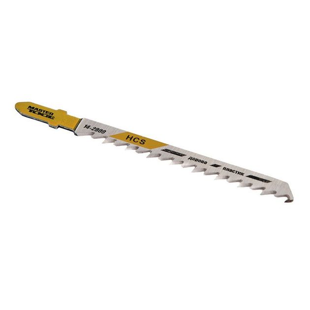 Полотно лобзика MASTERTOOL по дереву 5 шт, 6TPI, 100 мм T101D, фото  | SNABZHENIE.com.ua