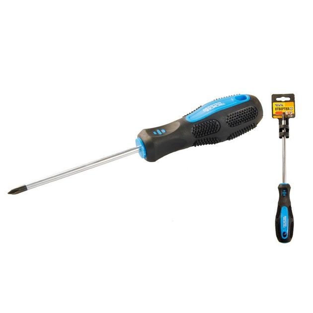 Отвёртка крестовая MASTERTOOL РН1 100 мм 48-5110, фото  | SNABZHENIE.com.ua
