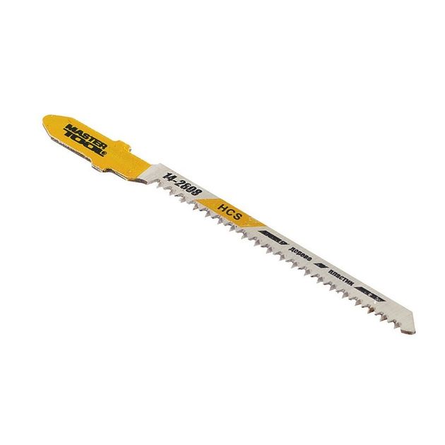 Полотно пильное MASTERTOOL для лобзика по дереву 5 шт 20TPI 77мм, фото  | SNABZHENIE.com.ua