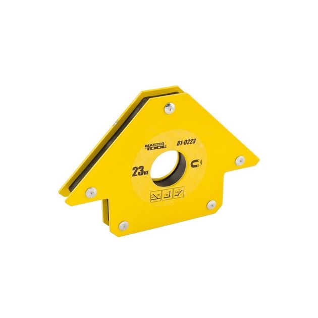 Магніт для зварювання MASTERTOOL 23 кг 45°/90°/135° 81-0223, фото  | SNABZHENIE.com.ua