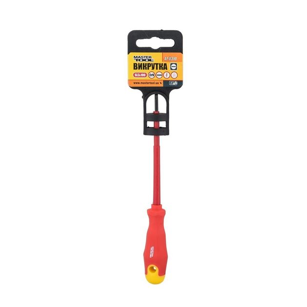Отвірка діелектрична плоска MASTERTOOL SL3х100 мм 1000 В 47-0310, фото , зображення 2 | SNABZHENIE.com.ua Отвірка діелектрична плоска MASTERTOOL SL3х100 мм 1000 В 47-0310, фото , зображення 2 | SNABZHENIE.com.ua
