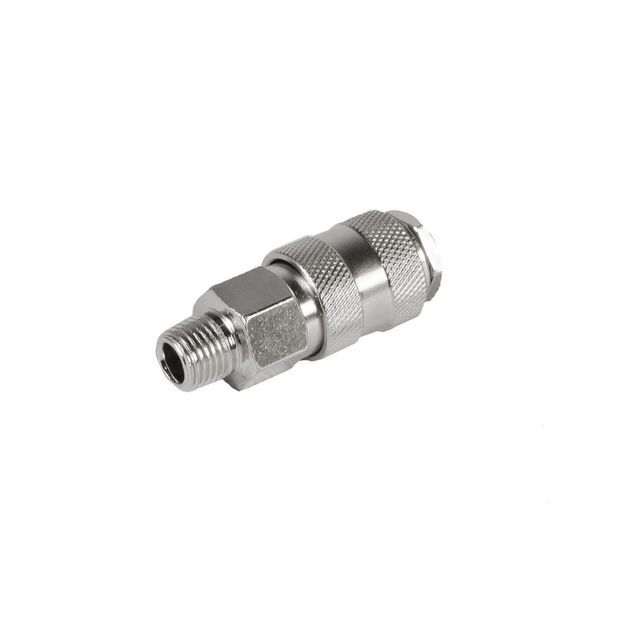З'єднання швидкознімне MASTERTOOL 1/4 НР 81-9230, фото  | SNABZHENIE.com.ua