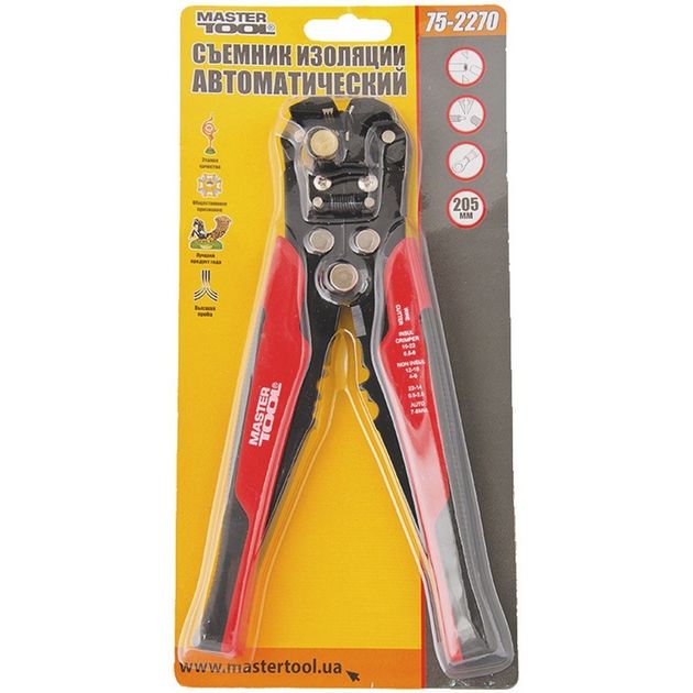 Автоматический съемник изоляции MASTERTOOL 75-2270, фото , изображение 2 | SNABZHENIE.com.ua Автоматический съемник изоляции MASTERTOOL 75-2270, фото , изображение 2 | SNABZHENIE.com.ua