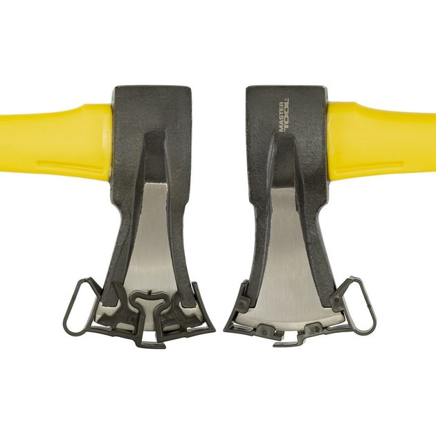 Топор-колун MASTERTOOL 2200 г, рукоятка 875 мм, зі скловолокна 05-0209, фото , зображення 4 | SNABZHENIE.com.ua Топор-колун MASTERTOOL 2200 г, рукоятка 875 мм, зі скловолокна 05-0209, фото , зображення 4 | SNABZHENIE.com.ua