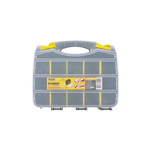 Органайзер двусторонний MASTERTOOL 30 секций, 310х260х80 мм, фото  | SNABZHENIE.com.ua
