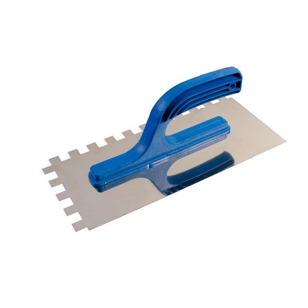 Тёрка MASTERTOOL 125х270 мм, нержавеющая, зуб 12х12 мм, ручка пластик, фото  | SNABZHENIE.com.ua