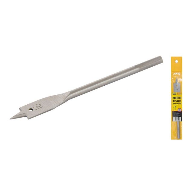Сверло перьевое MASTERTOOL 16 мм, 6-гранный хвостовик 12-0160, фото  | SNABZHENIE.com.ua