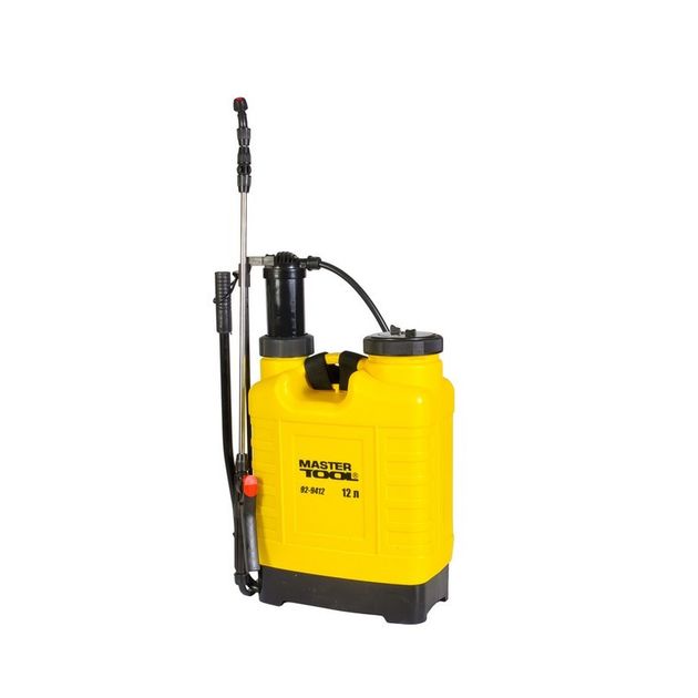 Оприскувач гідравлічний ранцевий MASTERTOOL 12 л штанга 50-90 см 92-9412, фото  | SNABZHENIE.com.ua