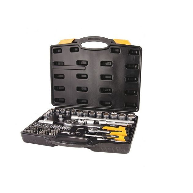 Набор насадок MASTERTOOL PROFI CrV 1/4-1/2, 72 шт, кейс 78-5072-PF, фото  | SNABZHENIE.com.ua