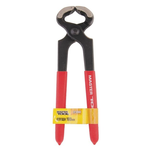 Кліщі MASTERTOOL 180 мм C45 HRC 44~48 22-9180, фото , зображення 2 | SNABZHENIE.com.ua Кліщі MASTERTOOL 180 мм C45 HRC 44~48 22-9180, фото , зображення 2 | SNABZHENIE.com.ua