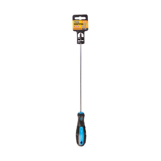 Отвёртка крестовая MASTERTOOL РН1 250 мм 48-5125, фото , изображение 2 | SNABZHENIE.com.ua Отвёртка крестовая MASTERTOOL РН1 250 мм 48-5125, фото , изображение 2 | SNABZHENIE.com.ua