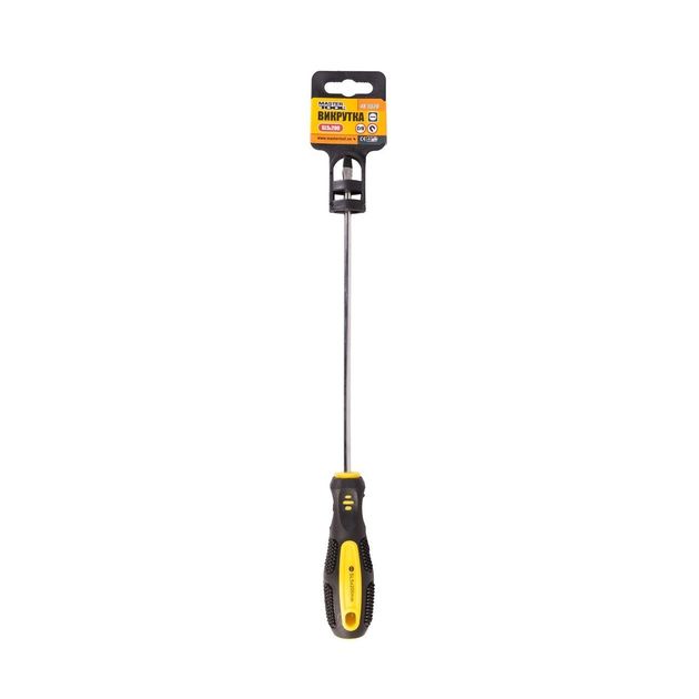 Отвёртка плоская MASTERTOOL SL 5х200 мм, фото , изображение 2 | SNABZHENIE.com.ua Отвёртка плоская MASTERTOOL SL 5х200 мм, фото , изображение 2 | SNABZHENIE.com.ua