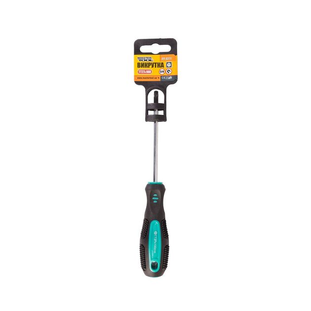 Отвёртка MASTERTOOL TORX TT27 100 мм 49-0271, фото , изображение 2 | SNABZHENIE.com.ua Отвёртка MASTERTOOL TORX TT27 100 мм 49-0271, фото , изображение 2 | SNABZHENIE.com.ua