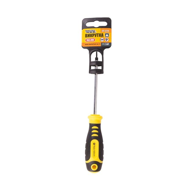 Отвёртка трехгранная MASTERTOOL TA2 100 мм 49-3210, фото , изображение 2 | SNABZHENIE.com.ua Отвёртка трехгранная MASTERTOOL TA2 100 мм 49-3210, фото , изображение 2 | SNABZHENIE.com.ua