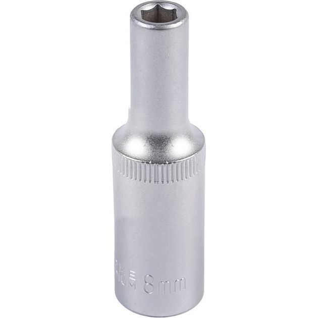 Насадка торцевая удлиненная MASTERTOOL 1/2" 8 мм CRV 78-0508, фото  | SNABZHENIE.com.ua