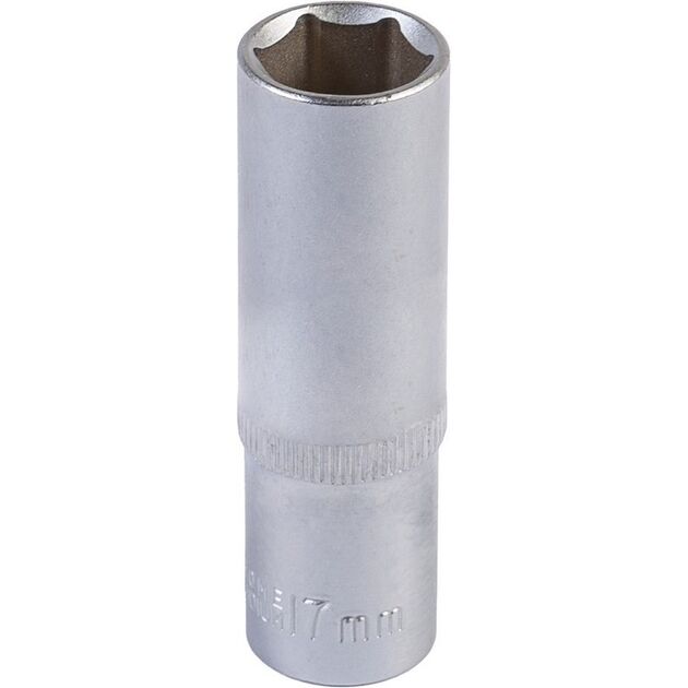 Насадка удлиненная 6-гранная MASTERTOOL 1/2" 17 мм CRV 78-0517, фото  | SNABZHENIE.com.ua