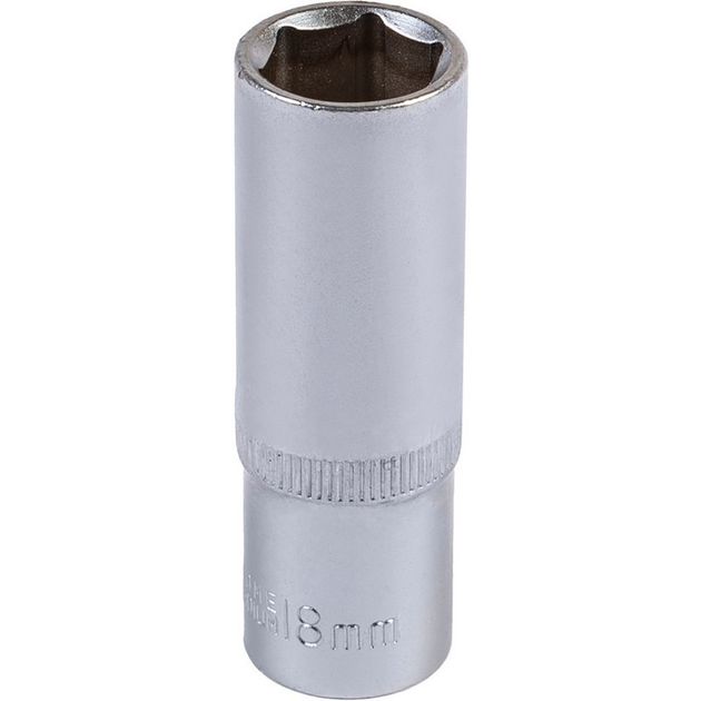 Насадка торцевая MASTERTOOL 1/2" 18 мм CRV 78-0518, фото  | SNABZHENIE.com.ua