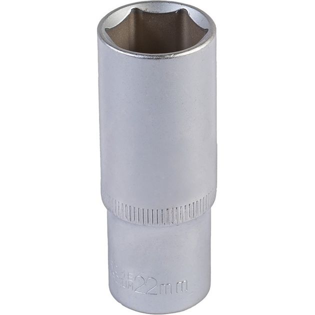 Насадка 6-гранная удлиненная MASTERTOOL 1/2 22 мм CRV 78-0522, фото  | SNABZHENIE.com.ua