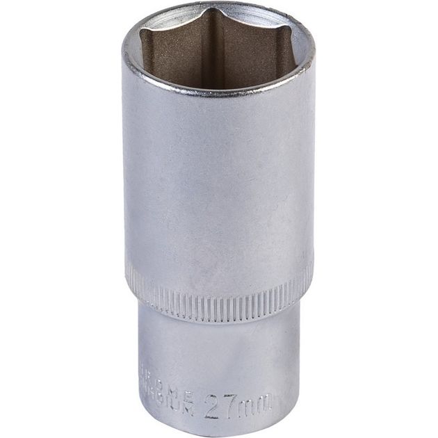 Насадка торцевая 6-гранная удлиненная MASTERTOOL 27 мм 1/2", фото  | SNABZHENIE.com.ua