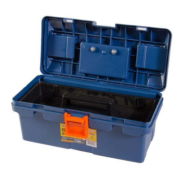 Ящик для інструмента MASTERTOOL 14 (345х170х150 мм) пластикові замки 79-2614, фото , зображення 4 | SNABZHENIE.com.ua