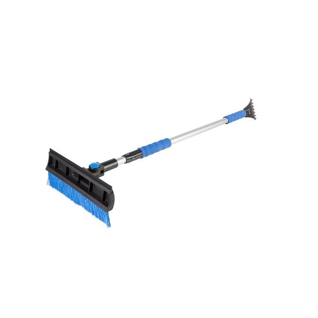 Телескопическая щетка MASTERTOOL со скребком и водосгоном 250 мм, фото  | SNABZHENIE.com.ua