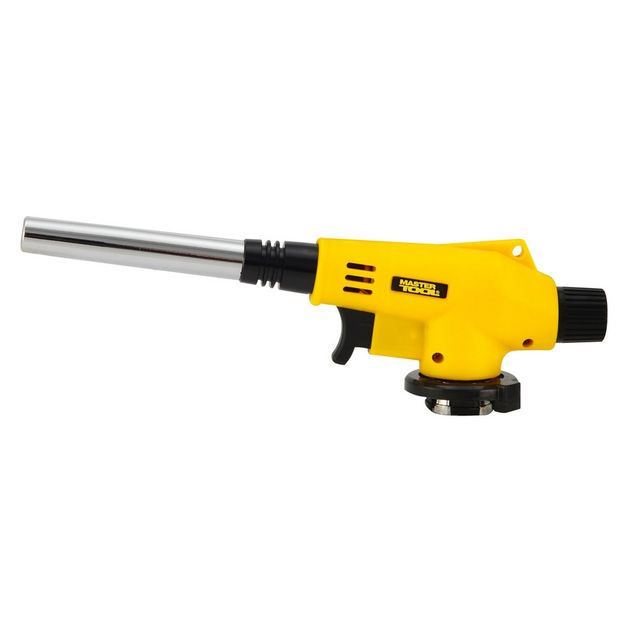 Горелка MASTERTOOL с пьезоподжигом, удлиненное сопло, 1300°С, фото  | SNABZHENIE.com.ua