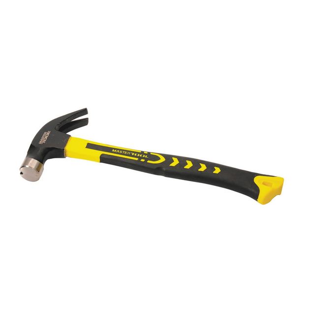 Молоток столярный MASTERTOOL 450 г с магнитом, рукоятка TRP, фото  | SNABZHENIE.com.ua